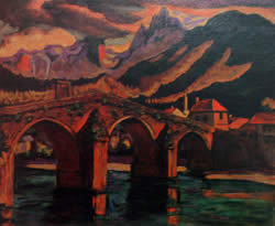 lazar drljaca konjicki stari most 1930